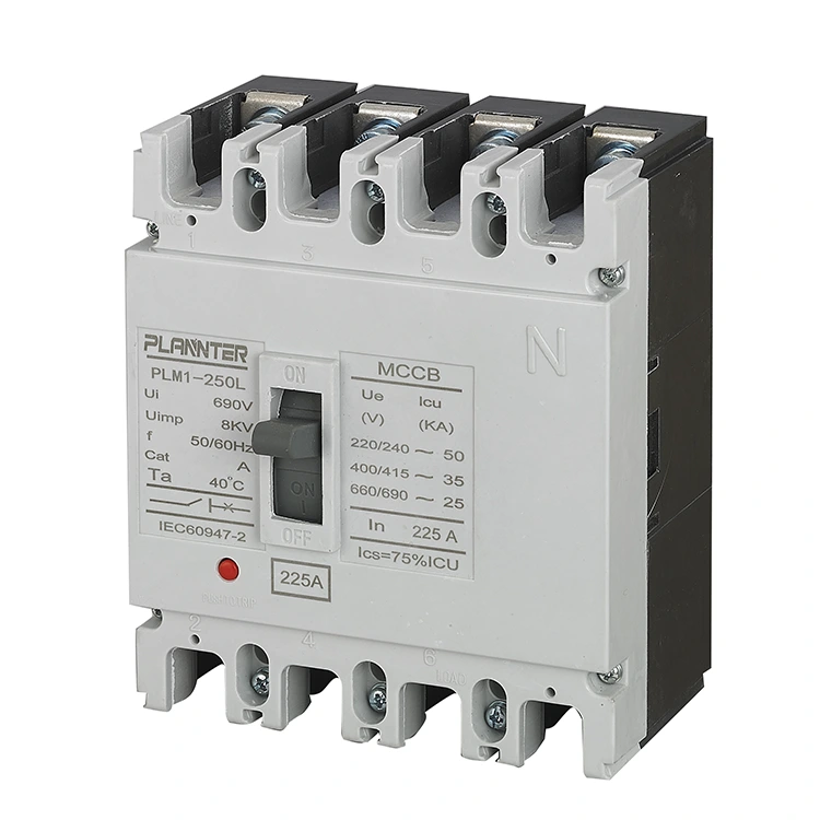 АЦ 4 Поле Моулдед Цасе Прекидач 225А