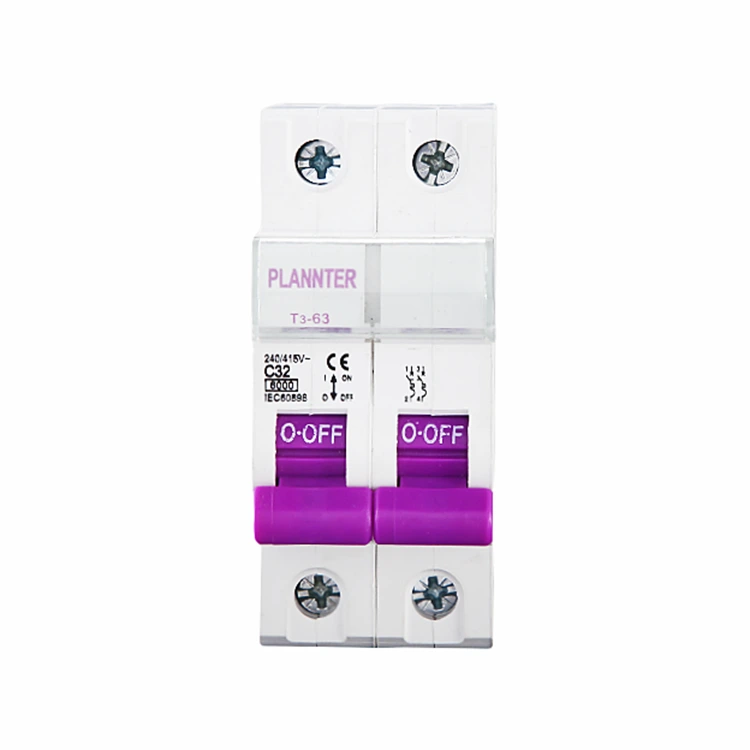 2 Pole AC Circuit Breaker